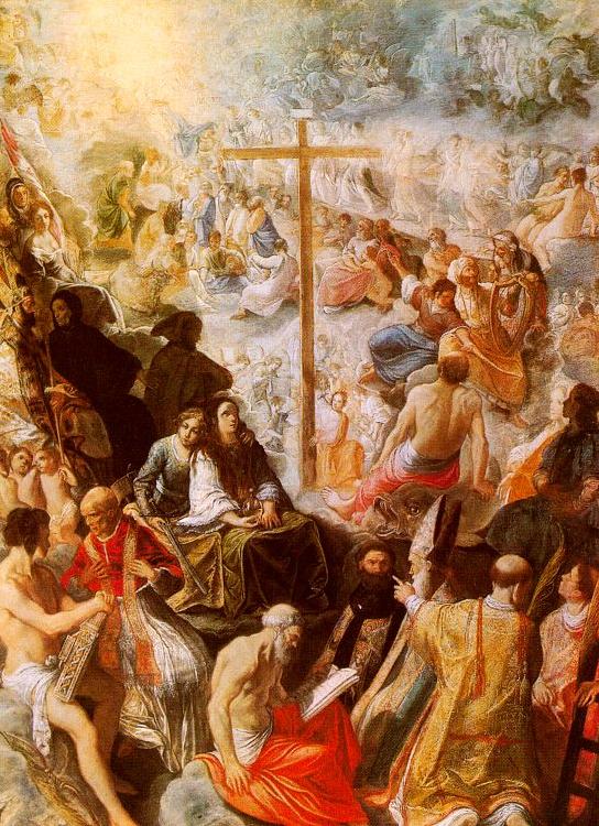  Adam  Elsheimer The Glorification of the Cross Sweden oil painting art